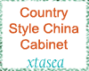 Country China Cabinet