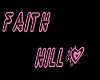 Faith Hill Neon Sign