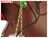 Comfort Green Earring
