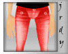 *J* red jeans (F)