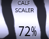 Calf Thickness 72%
