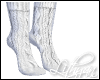 Warming socks, white