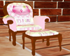 BABY GIRL BOOK CHAIR