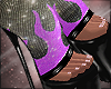 Pink Fire Plats shoes