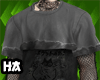 ! Black Top Shirt goth