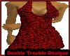 |DT|RED DENIM DANCEDRESS