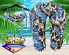 Animal Print 2 Cargos