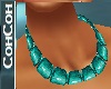 Elegant Teal Necklace