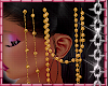 ! hair gold beads <33