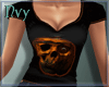 Pumpkin Skull Top