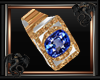 Sapphire and Gold Ring M