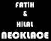 FATiH & HiLAL NECKLACE