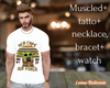 L-Tshirt Muscled Cafe