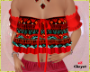 cK Top Ethnic Red