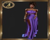 Iridesent Purple Gown