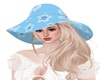 MY Blue Flowers Hat