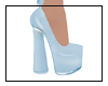 School girl heels-blue