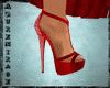 ^AZ^Red Bling Heels