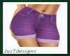 JT Jeans Shorts3 Purple