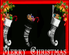 Black christmas stocking