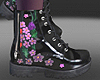 Boots with Flowers