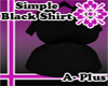 Simple Black Shirt