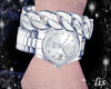 [L]silver watch+Bracelet