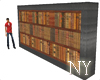 NY| Dark Large BookCase