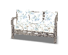 Pale Blue Garden Sofa