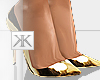 Gold pumps!