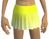 Lemon yellow skirt