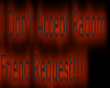 no radom friend request
