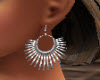 ! Silver earrings