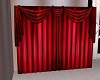 Red Satin Curtains