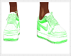 Sneakers White / Green