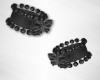 Nina Blk Bow Bracelets