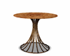 round rustic table