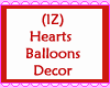Hearts Ballons Decor