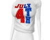 MAI WHT 4TH /JULY T SHIR