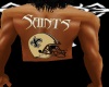 saints back tattoo