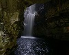 Waterfall in Cave Poster