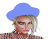 MD Blue hat n hair