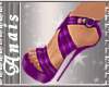 !A! Purple Leather Heelz