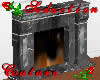 `ItalianMarble Fireplace