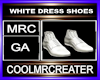 WHITE DRESS SHOES