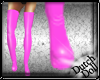 DD PVC  Boots Pink