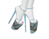 Blue nature heels