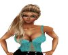 Teal Lace top