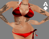 (A)Crimson Bikini