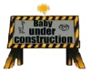 baby in construction